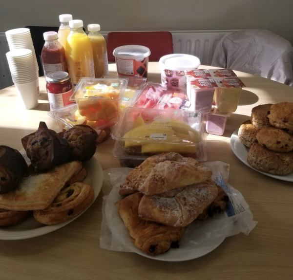 Client breakfast foods
