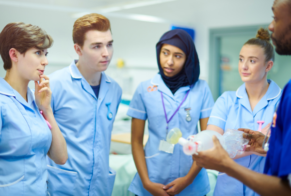 Nurses at work