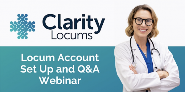 Locum Account Set Up and Q&A Webinar