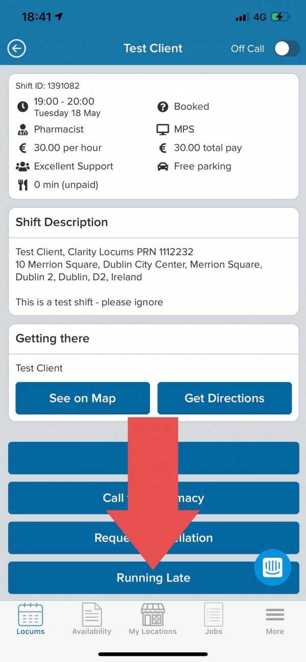 locum pharmacist shifts